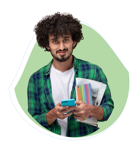 man using cipher brainiac on mobile phone